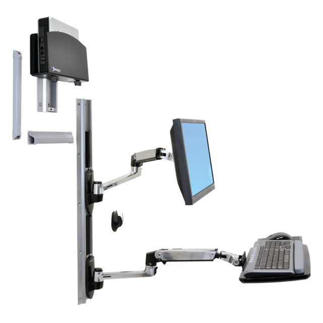 ERGOTRON 45-253-026 45-253-026 Wall Mount Track for Flat Panel Display ERGOTRON 45-253-026 45-253-026 Wall Mount Track for Flat Panel Display