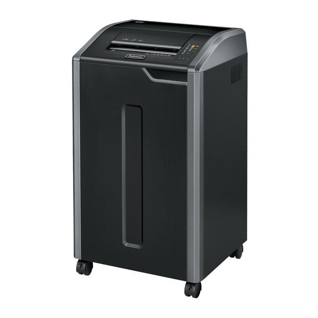 FELLOWES INC. 38425 Fellowes Powershred 425Ci 100% Jam Proof BAA Compliant 30-Sheet Cross-Cut Continuous Duty Large Office Shredder