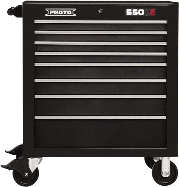 Proto J553441-8DB Steel Tool Roller Cabinet: 8 Drawers