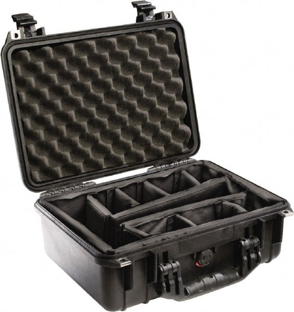 Pelican Products, Inc. 1450-004-110 Clamshell Hard Case: 13" Wide, 6-53/64" High