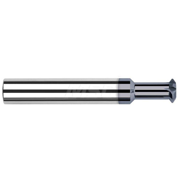 Harvey Tool 775132-C3 Double Angle Milling Cutter: 90 °, 1/2" Cut Dia, 0.198" Cut Width, 1/2" Shank Dia, Solid Carbide