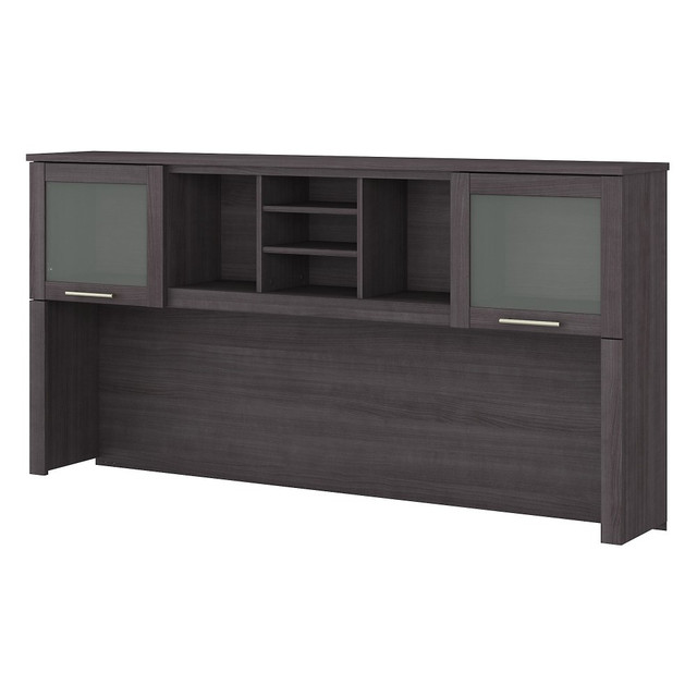 BUSH INDUSTRIES INC. WC81511 Bush Furniture Somerset 72inW Hutch For L-Shaped Desk, Storm Gray, Standard Delivery BUSH INDUSTRIES INC. WC81511 Bush Furniture Somerset 72inW Hutch For L-Shaped Desk, Storm Gray, Standard Delivery