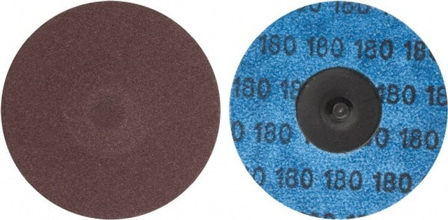 Norton 66261121038 Quick-Change Disc: Speed-Lok TR, 3" Disc Dia, 180 Grit, Aluminum Oxide, Coated