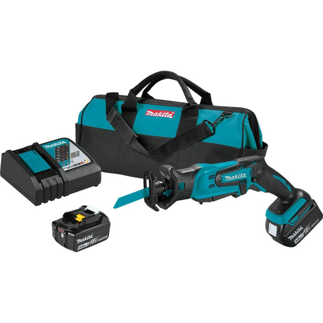 Makita XRJ01T Cordless Reciprocating Saw: 18V, 0 to 3,000 SPM