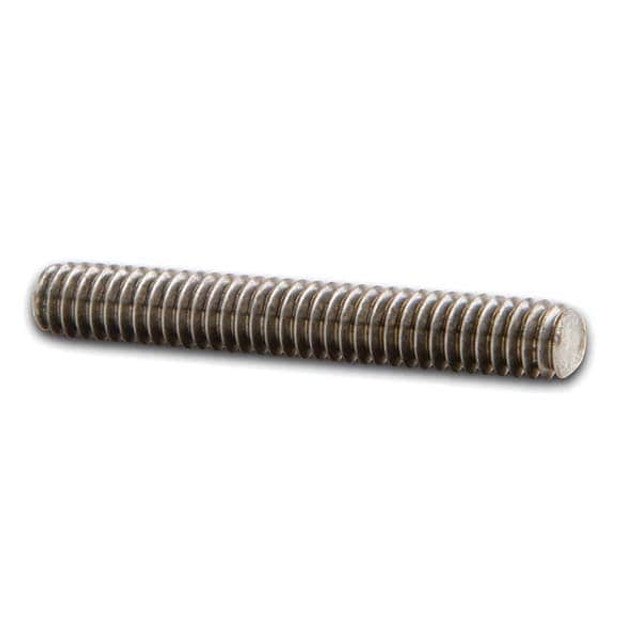 Made in USA 38382 Fully Threaded Stud: 3/8-24 Thread, 2" OAL