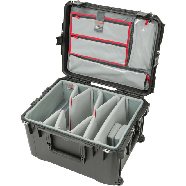 SKB CORPORATION 3I-2217-12DL SKB Cases iSeries Protective Case With Padded Dividers And Wheels, 12-3/8in x 21in x 16in, Gray SKB CORPORATION 3I-2217-12DL SKB Cases iSeries Protective Case With Padded Dividers And Wheels, 12-3/8in x 21in x 16in, Gray