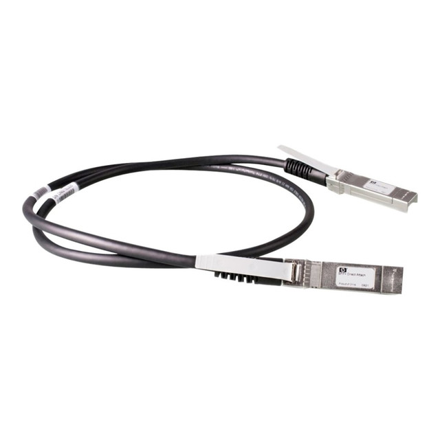 HP INC. HPE JD096C  X240 Direct Attach Cable - Network cable - SFP+ to SFP+ - 4 ft - for Edgeline e920; FlexFabric 12902; ProLiant e910t 2U; SimpliVity 380 Gen10, 380 Gen9