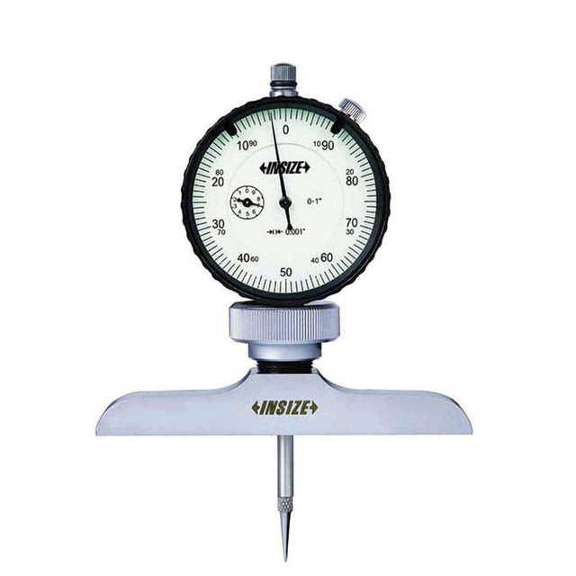 Insize USA LLC 2341-2E2 Dial Depth Gages; Calibrated: Yes