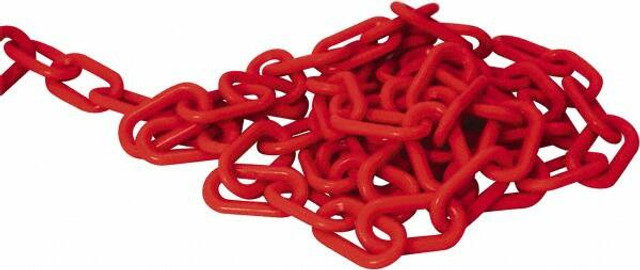 AccuformNMC Chain: Plastic, Red, 50' Long, 2" Wide PC2R50