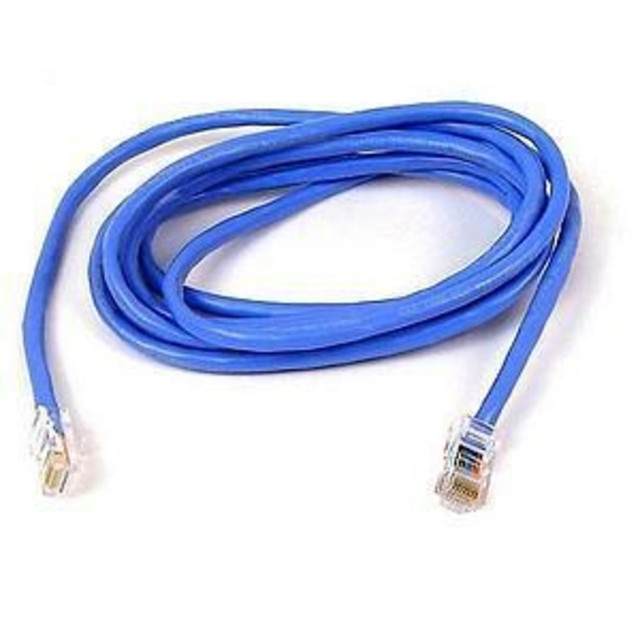 BELKIN, INC. A3L791-25-BLU Belkin Cat. 5E UTP Patch Cable - RJ-45 Male - RJ-45 Male - 25ft - Blue