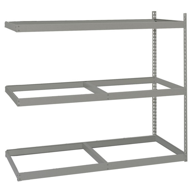 Lyon DD73023A Steel Shelving; Shelf Type: Adjustable ; Adjustment Type: Adjustable ; Boltless: Yes ; Shelf Capacity: 800lb ; Mount Type: Free Standing ; Assembled: No