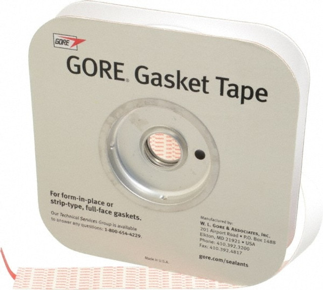 Made in USA 31950587 0.04" Thick x 1" Wide, Gore-Tex Gasket Tape