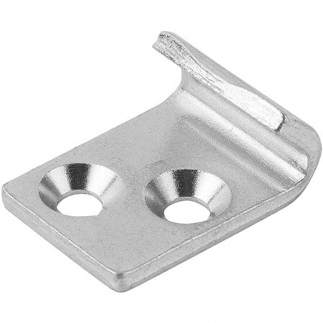 KIPP K0050.9135211 0.1378" Mounting Hole, Stainless Steel Clamp Latch Plate & Hook Assembly