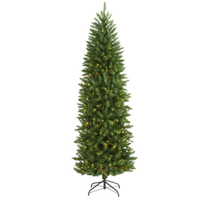 NEARLY NATURAL INC. T1601 Nearly Natural Slim Green Mountain Pine Artificial Christmas Tree, 6-1/2'
