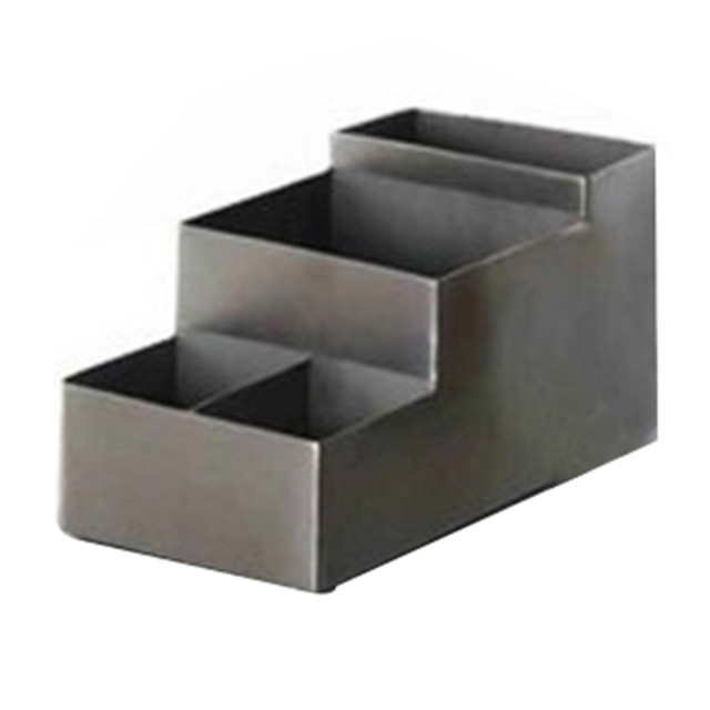 AMERICAN METALCRAFT, INC. BARS5 American Metalcraft Stainless Steel Coffee Caddy, 8inL x 4inW x 4inH AMERICAN METALCRAFT, INC. BARS5 American Metalcraft Stainless Steel Coffee Caddy, 8inL x 4inW x 4inH