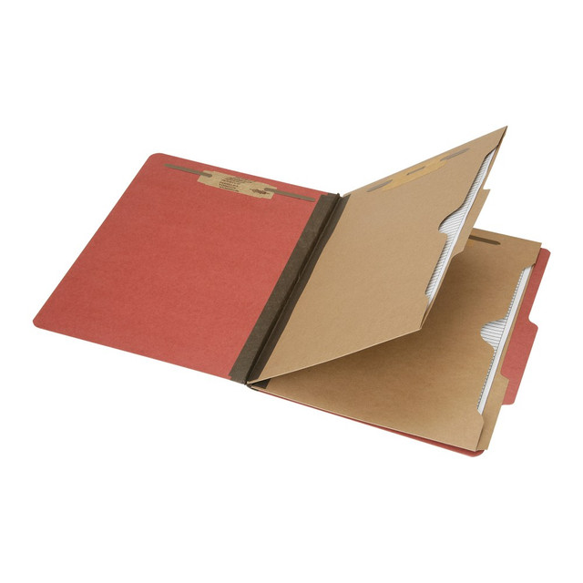 NATIONAL INDUSTRIES FOR THE BLIND 7530-01-600-6979 SKILCRAFT 6-Part 2in Prong Expandable Classification Folders, Letter Size, 30% Recycled, Earth Red, Box Of 10 (AbilityOne 7530-01-600-6979) NATIONAL INDUSTRIES FOR THE BLIND 7530-01-600-6979 SKILCRAFT 6-Part 2in Prong Expandable Classification Folders, Letter Size, 30% Recycled, Earth Red, Box Of 10 (AbilityOne 7530-01-600-6979)