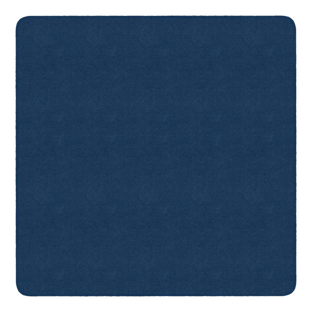 An attractive area rug provides an eye-catching accent that complements your classrooms decor and can be used as a circle area when teaching group lessons. The rugged nylon material is made to withstand the heavy wear and tear caused by constant foot traffic.  Sturdy nylon construction can endure everyday use.  Double-stitched, serged edges provide increased strength and long-lasting use.  Dry clean or vacuum for easy maintenance.  Backed by the manufacturers limited lifetime warranty.  This product is heavy and/or oversized and may need more than one person to handle.