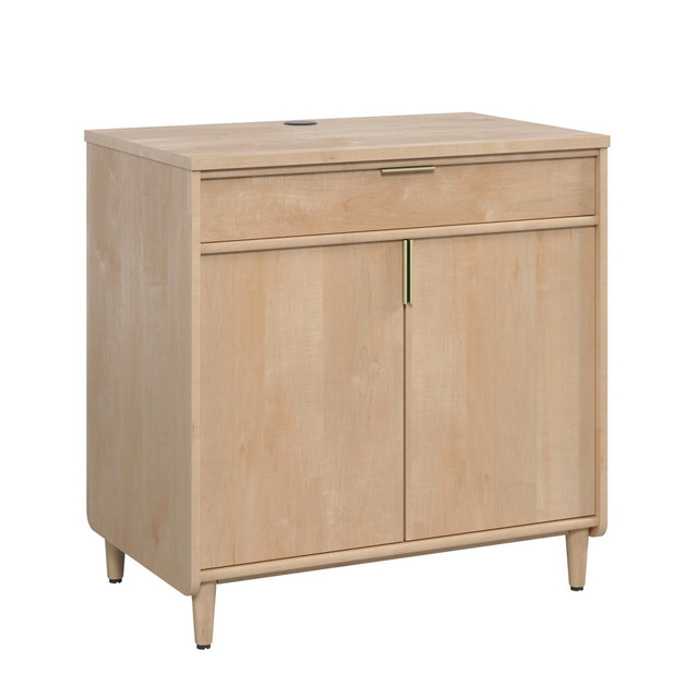 SAUDER WOODWORKING CO. Sauder 433360  Clifford Place 29inW Library Base, Natural Maple
