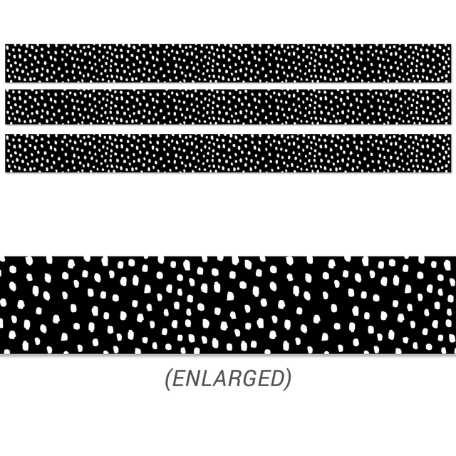 EDUCATORS RESOURCE CTP10452-3 Creative Teaching Press EZ Borders, Messy Dots, 48' Per Pack, Set Of 3 Packs EDUCATORS RESOURCE CTP10452-3 Creative Teaching Press EZ Borders, Messy Dots, 48' Per Pack, Set Of 3 Packs