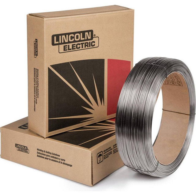 Lincoln Electric ED012386 MIG Flux Core Welding Wire: 0.078" Dia, Steel Alloy