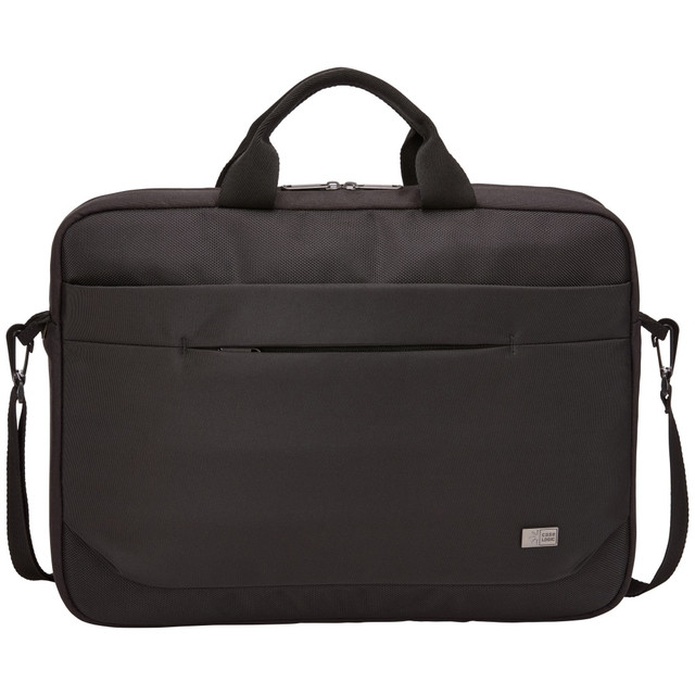 CASE LOGIC INC Case Logic 3204198  NOTIA-116 Carrying Case (Briefcase) for 15.6in Notebook - Black - Nylon Body - Shoulder Strap, Handle - 12.6in Height x 3.2in Width x 16.5in Depth - 1 Carton