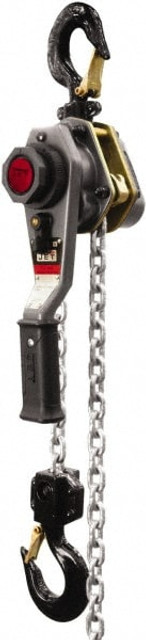 Jet 376302 Manual Lever with Overload Protection Hoist: 3,520 lb Working Load Limit, 15' Max Lift