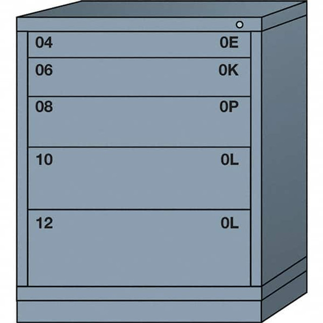 Lyon DDS4030301011IL Standard Mid-Range - Single Drawer Access Steel Storage Cabinet: 30" Wide, 28-1/4" Deep