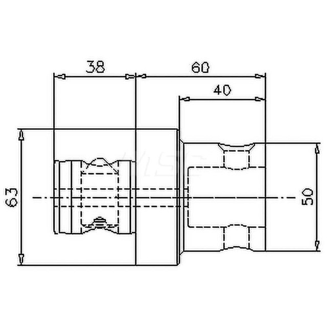 Komet 8421906397 Modular Tool Holding System Adapter: