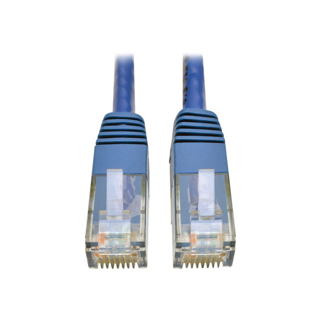 TRIPP LITE N200-025-BL  Cat6 Gigabit Molded Patch Cable RJ45 M/M 550MHz 24 AWG Blue