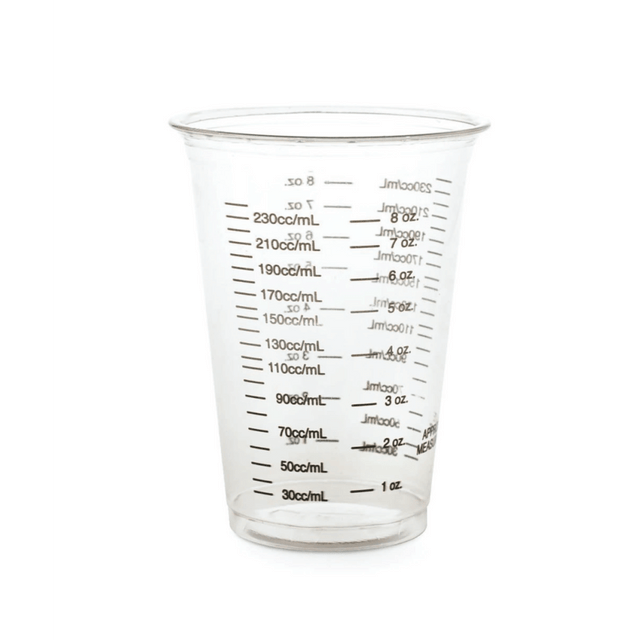 MEDLINE INDUSTRIES, INC. NON03010BAR Medline Graduated Disposable Plastic Drinking Cups, 10 Oz, Translucent, 50 Cups Per Bag, Case Of 20 Bags