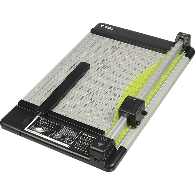 CARL MANUFACTURING USA, INC. DC-220N Carl DC-220 Heavy-Duty Rotary Paper Trimmer, 15in CARL MANUFACTURING USA, INC. DC-220N Carl DC-220 Heavy-Duty Rotary Paper Trimmer, 15in