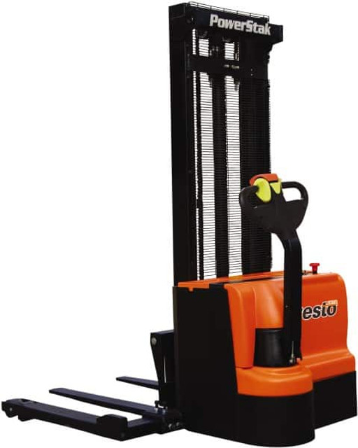 Presto Lifts PPS2200-150AS 2,200 Lb Capacity, 150" Lift Height, Battery Operated Power Stocker Lift