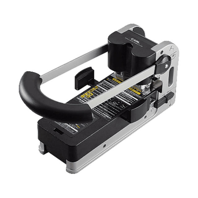 CARL MANUFACTURING USA, INC. 62300 CARL XHC 2300N Extra Heavy-Duty 2-Hole Punch, Gray