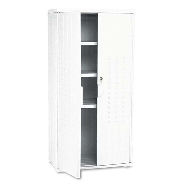 ICEBERG ICE92553 Locking Storage Cabinet: 33" Wide, 18" Deep, 66" High