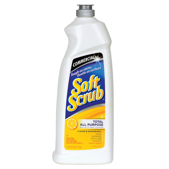 THE DIAL CORPORATION Soft Scrub 15020  Lemon Cleanser, 32 Oz Bottle