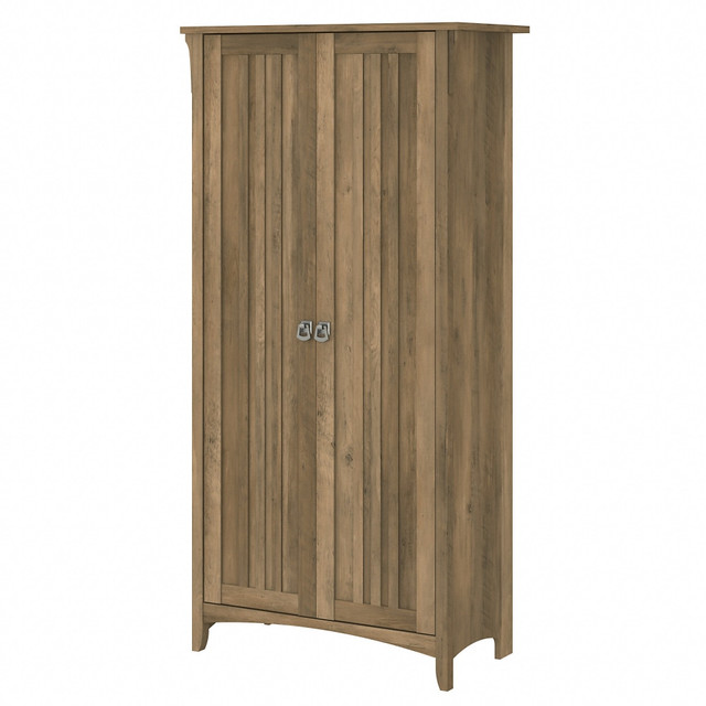 BUSH INDUSTRIES INC. SAS332RCP-03 Bush Furniture Salinas Tall Storage Cabinet with Doors, Reclaimed Pine, Standard Delivery BUSH INDUSTRIES INC. SAS332RCP-03 Bush Furniture Salinas Tall Storage Cabinet with Doors, Reclaimed Pine, Standard Delivery
