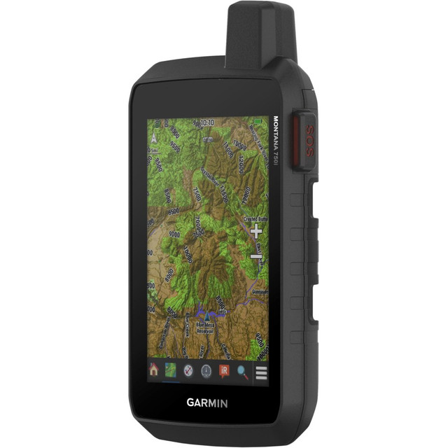 GARMIN INTERNATIONAL, INC. 010-02347-00 Garmin Montana 750i Handheld GPS Navigator - Rugged - Handheld - 5in - Touchscreen - Camera, Barometer, Altimeter, Compass - Bluetooth - USB - 18 Hour - Preloaded Maps - WVGA - 480 x 800 - Water Proof GARMIN INTERNATIONAL, INC. 010-02347-00 Garmin Montana 750i Handheld GPS Navigator - Rugged - Handheld - 5in - Touchscreen - Camera, Barometer, Altimeter, Compass - Bluetooth - USB - 18 Hour - Preloaded Maps - WVGA - 480 x 800 - Water Proof