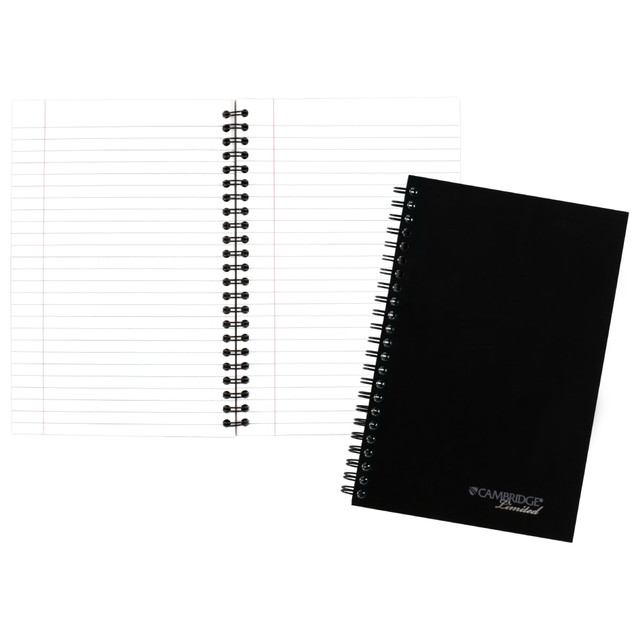 ACCO BRANDS USA, LLC 06074 Cambridge Limited 30% Recycled Business Notebook, 4 7/8in x 8in, 1 Subject, Legal Ruled, 80 Sheets, Black (06074) ACCO BRANDS USA, LLC 06074 Cambridge Limited 30% Recycled Business Notebook, 4 7/8in x 8in, 1 Subject, Legal Ruled, 80 Sheets, Black (06074)