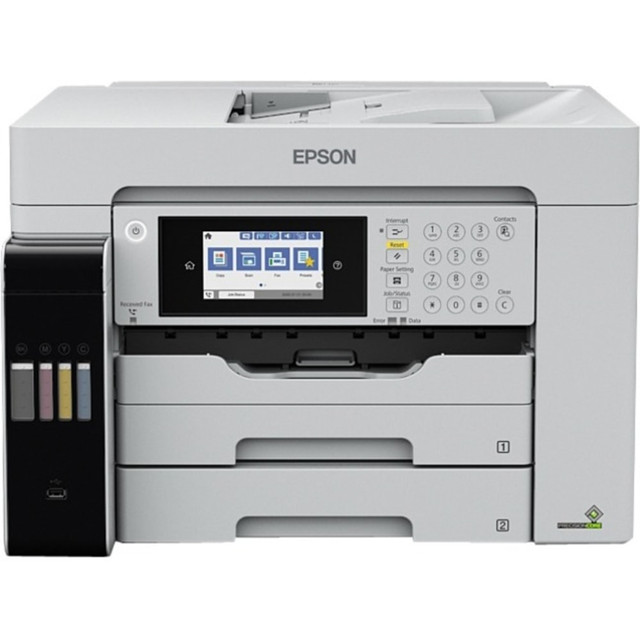 EPSON AMERICA INC. C11CH71202 Epson WorkForce ST-C8000 Wireless All-In-One Color Inkjet Printer EPSON AMERICA INC. C11CH71202 Epson WorkForce ST-C8000 Wireless All-In-One Color Inkjet Printer