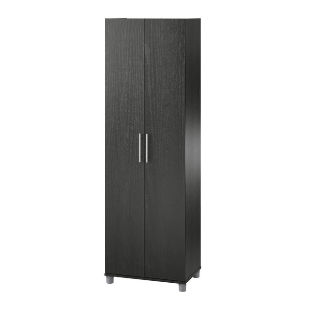 AMERIWOOD INDUSTRIES, INC. 2579335COM Ameriwood Home Camberly 24inW Utility Storage Cabinet, Black AMERIWOOD INDUSTRIES, INC. 2579335COM Ameriwood Home Camberly 24inW Utility Storage Cabinet, Black