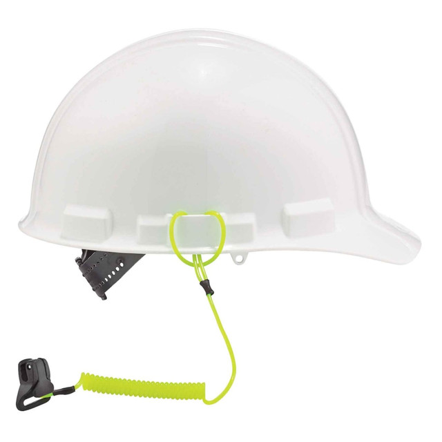 ERGODYNE CORPORATION 19159 Ergodyne Squids 3158 Coil Tool Lanyards With Clamps, 2 Lb, Lime, Pack Of 6 Lanyards ERGODYNE CORPORATION 19159 Ergodyne Squids 3158 Coil Tool Lanyards With Clamps, 2 Lb, Lime, Pack Of 6 Lanyards