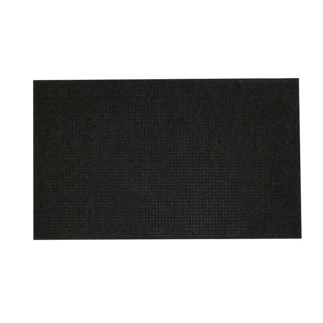 M+A MATTING 2805435070  Waterhog Squares Fashion Floor Mat, 3ft x 5ft, Charcoal