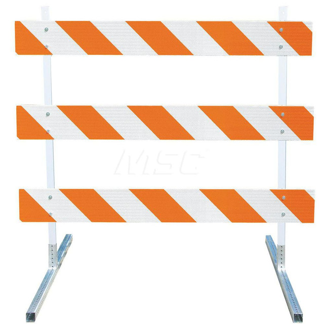 Plasticade 3304HIPLDRILLKI Traffic Barricades; Barricade Height (Inch): 63 ; Barricade Width (Inch): 48 ; Reflective: Yes ; Compliance: MASH Compliant; MUTCD