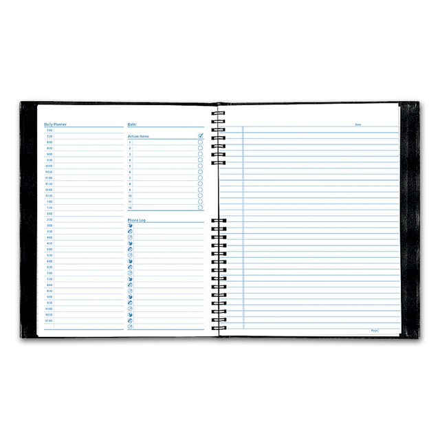 REDIFORM, INC. A30C.81 Rediform College Rule NotePro Organizer, 11in x 8 1/2in, Black