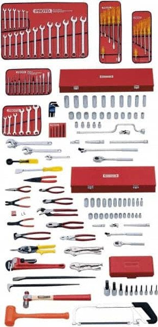 Proto J99432A 157 Piece 3/8, 1/2" Drive Master Tool Set