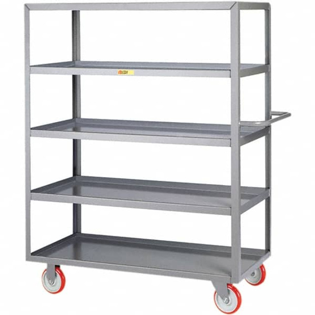 Little Giant. 5ML-1832-5PY Service Utility Cart: Steel, Gray