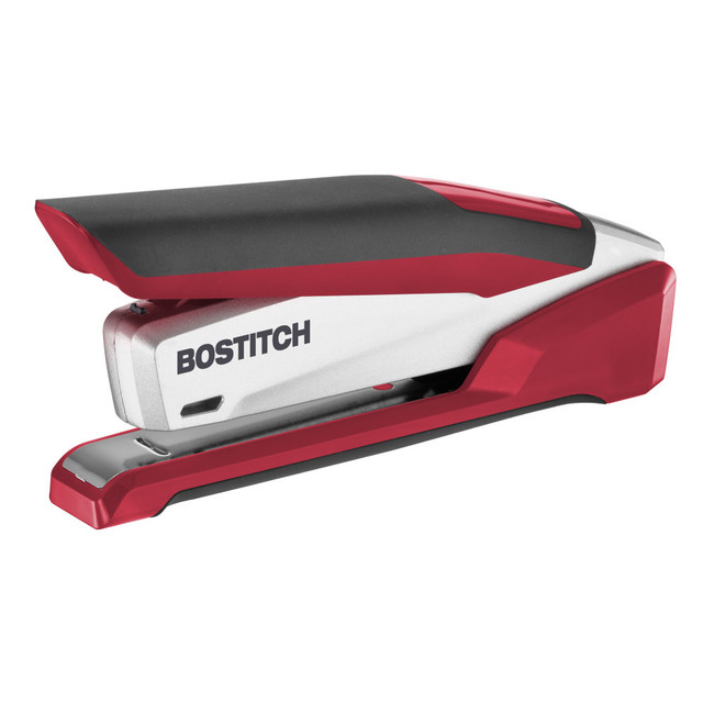 AMAX INCORPORATED 1117 PaperPro InPower Premium Desktop Stapler With Antimicrobial Protection, 28-Sheet Capacity, Red