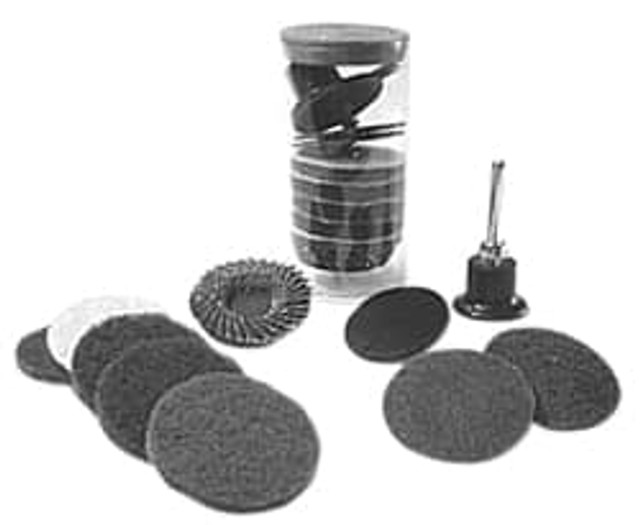 Made in USA MISC-1149 1 Piece, 36, 60 Grit, 2" Disc Diam, Abrasive Disc Kit