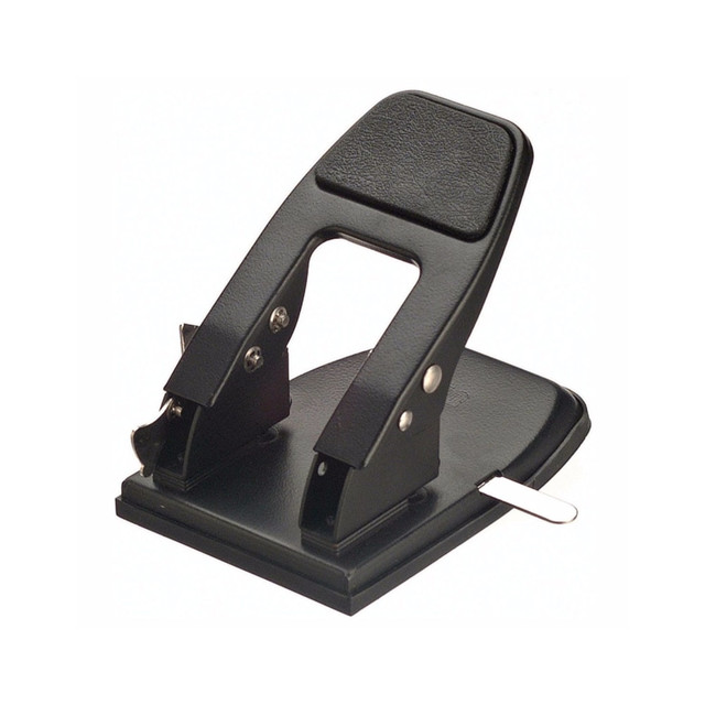 OFFICE DEPOT 10082 Brand Heavy-Duty 2-Hole Punch, Black OFFICE DEPOT 10082 Brand Heavy-Duty 2-Hole Punch, Black