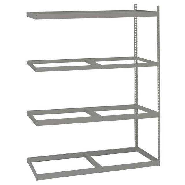 Lyon DD73049A Steel Shelving; Shelf Type: Adjustable ; Adjustment Type: Adjustable ; Boltless: Yes ; Shelf Capacity: 650lb ; Mount Type: Free Standing ; Assembled: No
